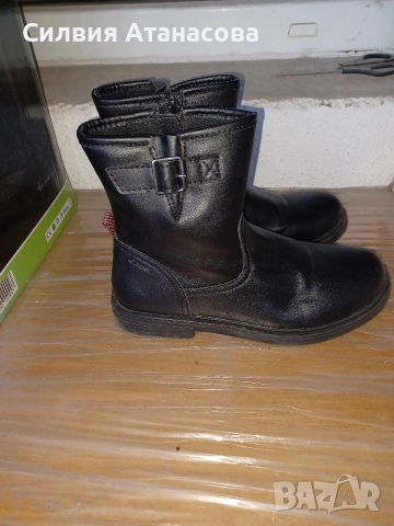 Боти GEOX ест.кожа, снимка 4 - Детски боти и ботуши - 52966423
