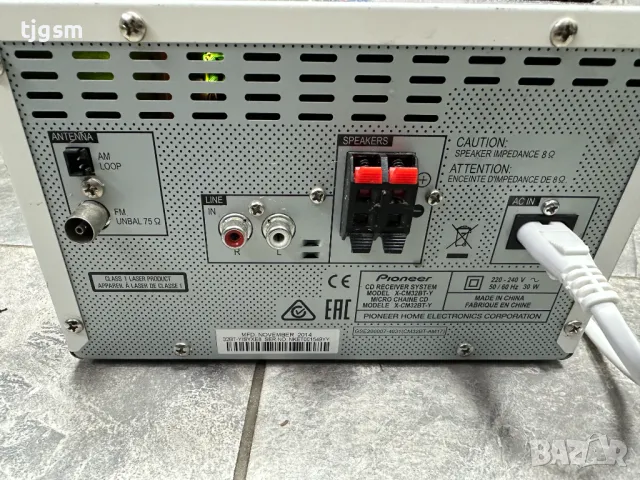 Мини аудио система Pioneer  X-CM32BT CD USB Tuner Bt Aux, снимка 9 - Аудиосистеми - 49329552