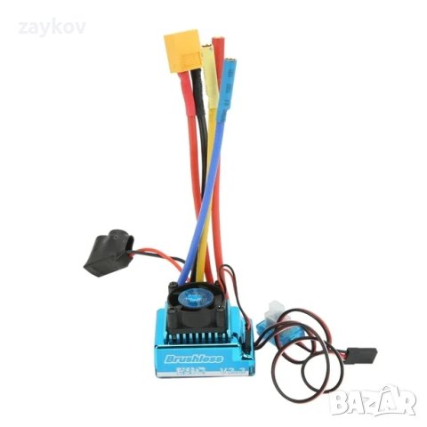 120A RC безчетков ESC,  Леко тегло 120A RC безчетков ESC 1/10 за 1/10 1/8 RC автомобил, снимка 5 - Други инструменти - 44239152