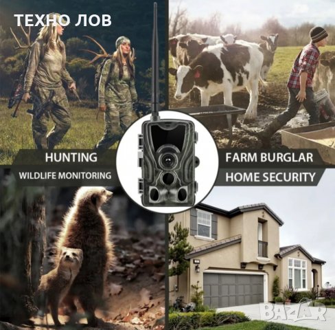 ЛОВНА КАМЕРА SUNTEK HC-801М/G С ИНФРАРЕД  ЗА НОЩНО ЗАСНЕМАНЕ MMS EMAIL, снимка 16 - Камери - 35068093