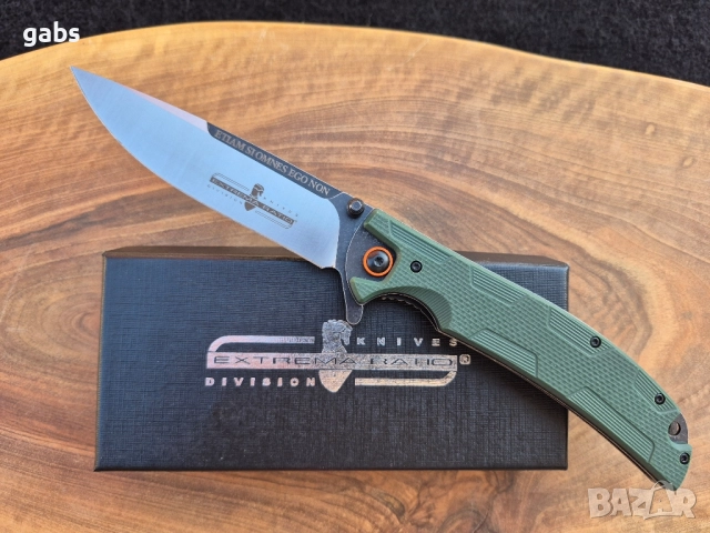Сгъваем нож EXTREMA RATIO C247, flipper,D2,три цвята, снимка 15 - Ножове - 51053635