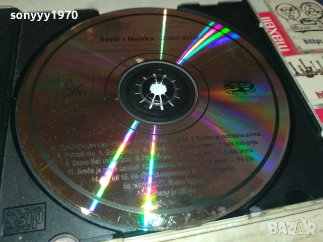 SERIF I HANKA-ORIGINAL CD 2805250638, снимка 10 - CD дискове - 50452796