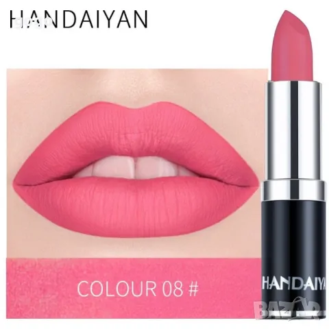 Дълготрайно матово червило с водоустойчиво действие / Варианти: от 1 до 12, снимка 9 - Козметика за лице - 47992488