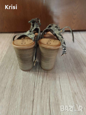 Дамски сандали с ток, снимка 4 - Дамски обувки на ток - 44724917