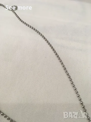 D&G Dolce & Gabbana Rhinestone Dog Tag колие унисекс, снимка 7 - Колиета, медальони, синджири - 56076259