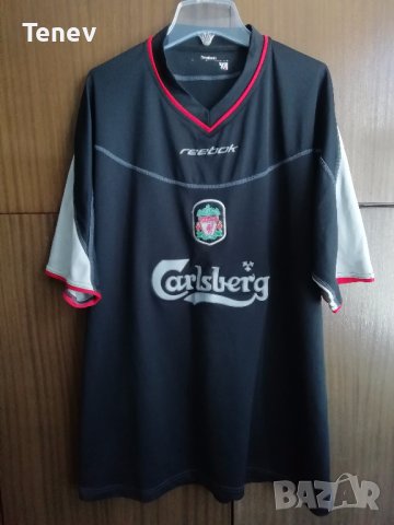 Liverpool Reebok оригинална тениска фланелка 2002/2003/2004 XL Ливърпул 