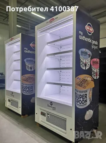 Крайстенна отворена хладилна витрина - 2 броя, снимка 1