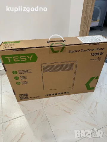 Електрически Конвектор Печка Tesy CN03200MISF в Гаранция, снимка 12 - Отоплителни печки - 56242271