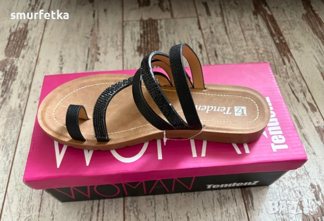 Дамски чехли Tendenz, снимка 5 - Чехли - 52361829