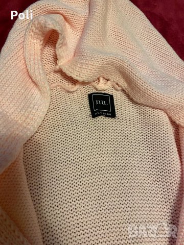 Дълга плетена жилетка, снимка 3 - Жилетки - 35425742