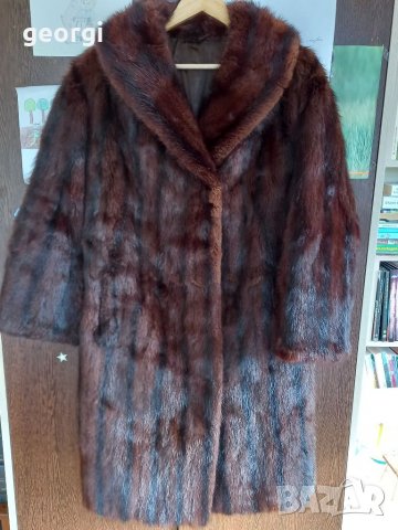 Дамско палто от визон , снимка 2 - Палта, манта - 35250182