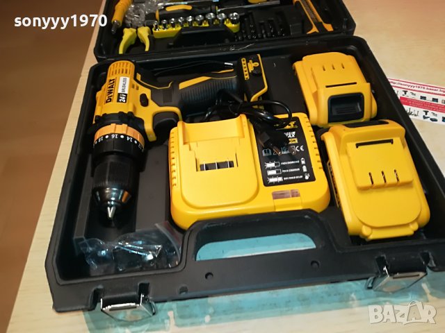 dewalt li-ion-куфар с инструменти 1607222013