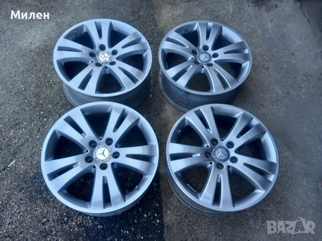 Джанти 17цола 5×112мм  - Mercedes C,E класа , снимка 3 - Гуми и джанти - 51304796
