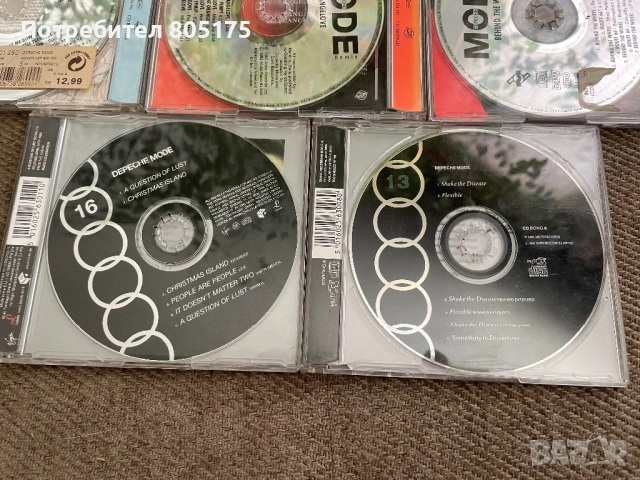 CD сингли Depeche Mode, снимка 3 - CD дискове - 51550081