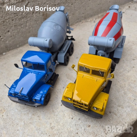 Kraz/Краз 256 бетоновоз 1:43 мащаб