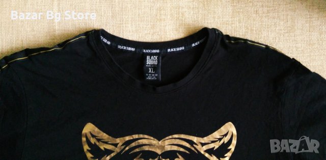 Тениска BLACK SQUAD размер XL., снимка 3 - Тениски - 34910822
