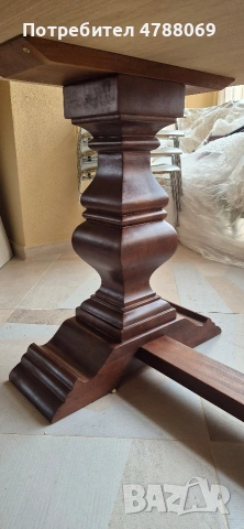 Уникална масивна маса от дърво, снимка 9 - Маси - 54097643