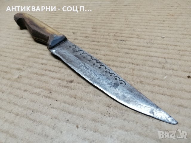 Стар Кован Нож. , снимка 2 - Антикварни и старинни предмети - 44424145