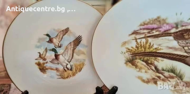 Kuba Porzellan Bavaria ,Germany - Сервиз за хранене с ловни мотиви., снимка 6 - Сервизи - 50940603