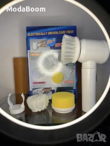 Автоматична четка за почистване - ПРОМОЦИЯ /5 приставки, снимка 3 - Други стоки за дома - 48504494