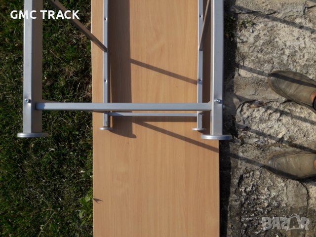 Барплот,етажерка,работен плот,помощна маса,кухненска количка - модулна метална основа, снимка 6 - Етажерки - 29454457