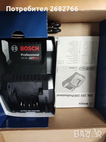 зарядно bosch gal 18v-160, снимка 3 - Винтоверти - 56479047