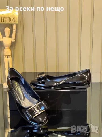 Yves Saint Laurent Дамски Черни Обувки Код D1967, снимка 4 - Дамски ежедневни обувки - 49352562