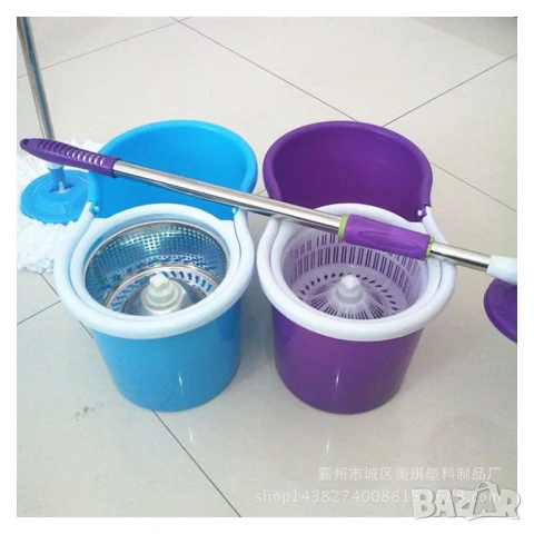 🔥 Spin Mop 360 – Супер Почистване Без Усилие! 🔄🧼 