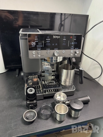 КАФЕМАШИНА NINJA ES601EU LUXE PREMIER ESPRESSO MACHINE, снимка 8 - Кафемашини - 56256787
