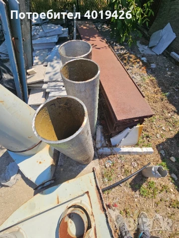 Продавам три броя неръждаеми тръби L 1000 mm ,D 270 mm, снимка 3 - Други машини и части - 51159147
