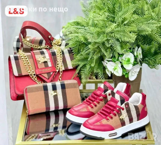 Burberry Дамски Маратонки👟Дамски Спортни Обувки Бърбъри - Различни Цветове Код SEM-20, снимка 2 - Маратонки - 55721490