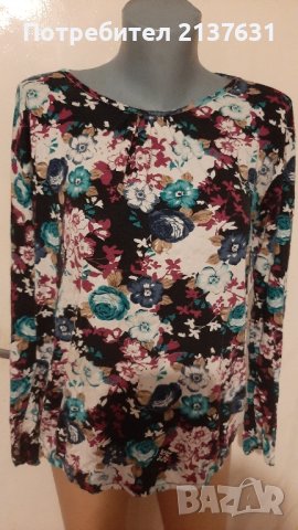 ДАМСКА Блуза Размер L  / XL , снимка 1 - Блузи с дълъг ръкав и пуловери - 42381349