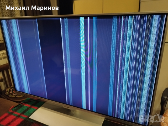Продавам смарт телевизор Panasonic TX-L32E6E за части или ремонтиране, снимка 2 - Телевизори - 44553451