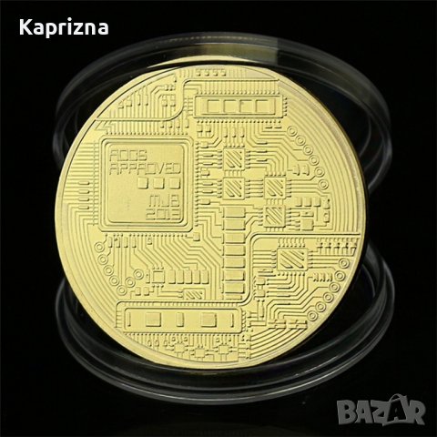 ПРОМО Колекционерска BITCOIN монета, снимка 2 - Колекции - 36581696