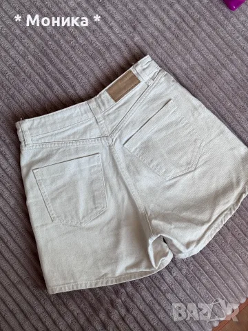 Бежови къси гащи Zara, снимка 3 - Къси панталони и бермуди - 55931419
