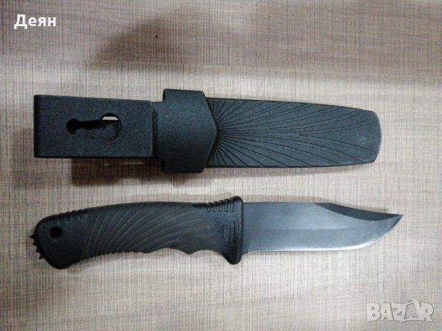 Черен ловен нож. , снимка 2 - Ножове - 30848126