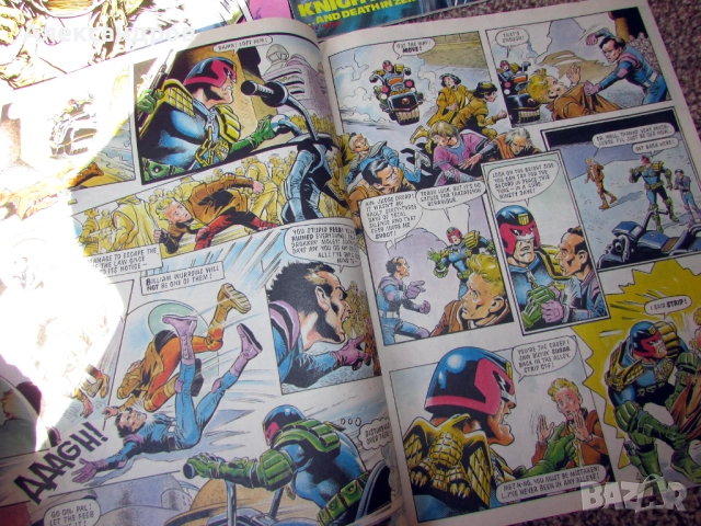 Cyberpunk 6 поредни бр. 2000 AD Judge Dredd киберпънк, снимка 4 - Списания и комикси - 51482143