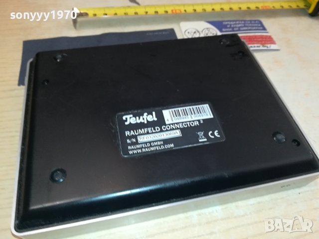 TEUFEL RAUMFELD CONNECTOR 2-GERMANY 2009231557, снимка 18 - Ресийвъри, усилватели, смесителни пултове - 42259019