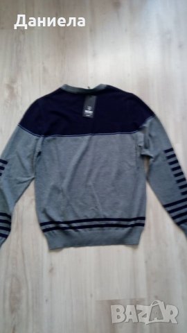 Фин мъжки пуловер,М, снимка 2 - Пуловери - 30236208