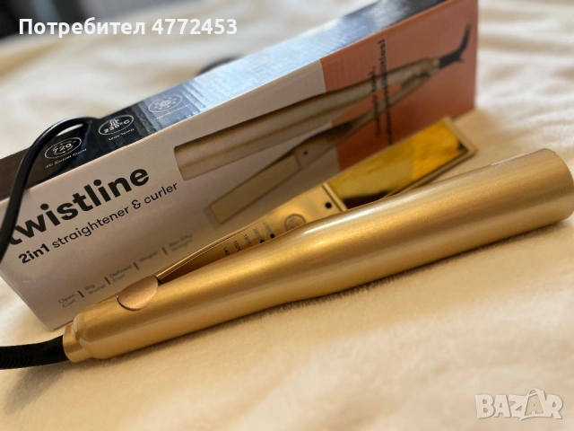 Преса за коса 2в1