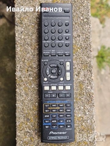 Ново оригинално дистанционно Pioneer AXD7647 за стерео ресийвър / SACD