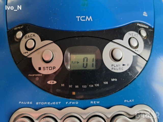 Радио със CD плейър TCM., снимка 2 - Радиокасетофони, транзистори - 53026253