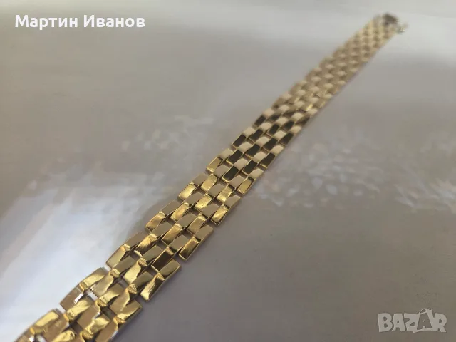 Златна мъжка гривна 2, снимка 5 - Гривни - 56518860