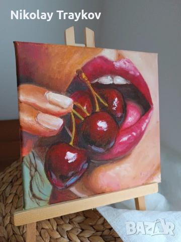 Ръчно нарисувана картина, снимка 3 - Картини - 52956383