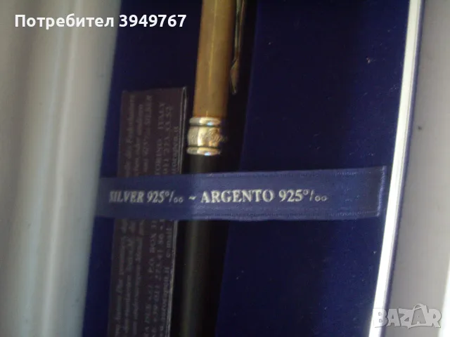 ЧИСТО НОВА СРЕБЪРНА ХИМИКАЛКА., снимка 3 - Други ценни предмети - 48262725