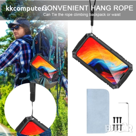 Apple iPhone 14 Plus R-JUST Удароустойчив/Водоустойчив Калъф и Протектор, снимка 6 - Калъфи, кейсове - 52689281