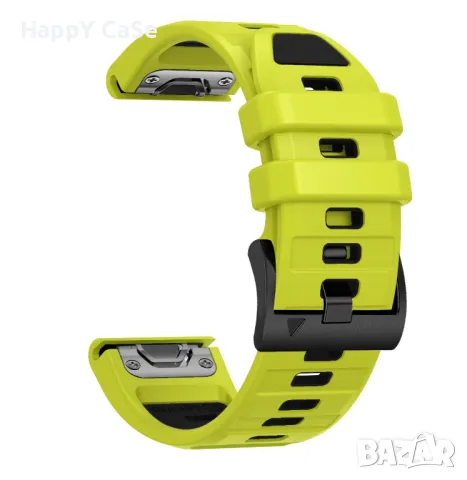 EASY QUICKFIT Силиконова каишка за Garmin Fenix/Instinct/Epix/Quatix/Marq, снимка 9 - Каишки за часовници - 50181736