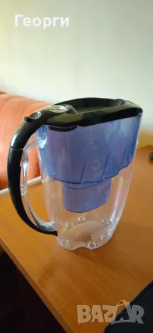 Аквафор Jasper Филтрираща кана за вода, цвят Синя х2,8 литра, снимка 3 - Други - 50241045