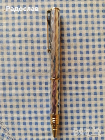 стара химикалка с ножче  2в1, снимка 3 - Ученически пособия, канцеларски материали - 53903645