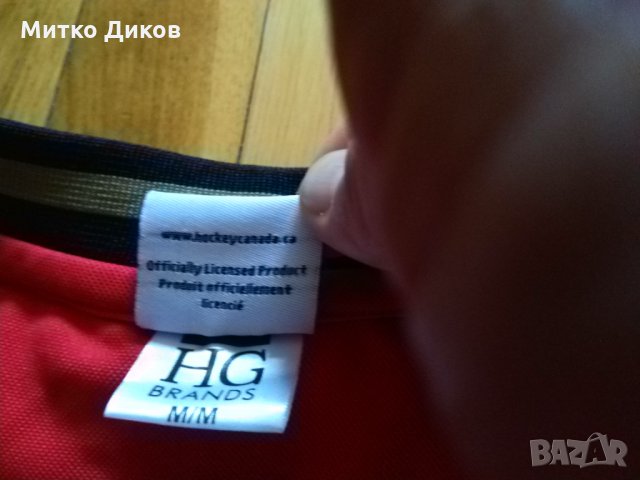 Хокейна тениска на Канада официален продукт размер М, снимка 4 - Зимни спортове - 34017002